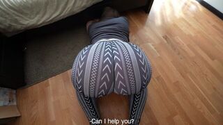 Step sister stuck again and thanked step brother twice - porn video