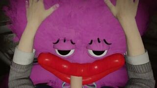 Poppy Playtime Kissy Missy Blowjob Cum In Mouth - porn video