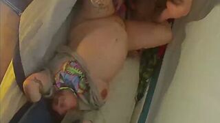 Camera shy wife loves getting her pussy fucked by vibrating toy - porn video